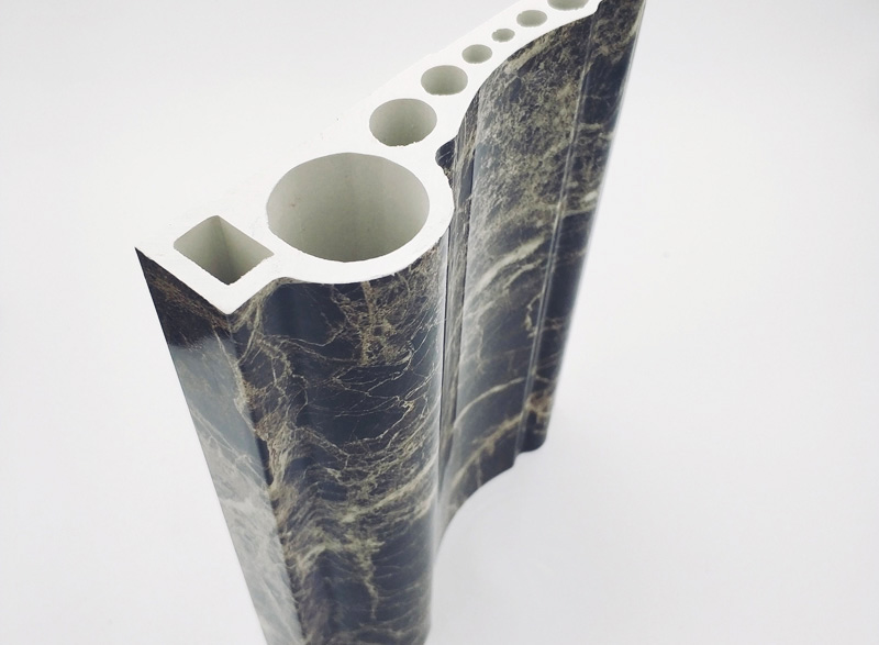 深咖金紋石塑電梯門(mén)套